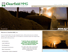 Tablet Screenshot of clearfieldmmg.com